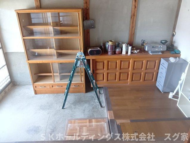 綾部市志賀郷古民家の内装