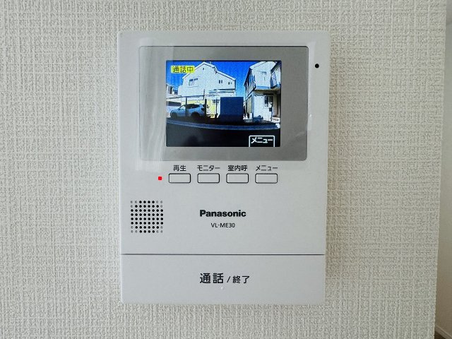 八王子市　上壱分方町　新築一戸建てのセキュリティ|～TVモニター付インターホン　訪問者の確認に便利です～
