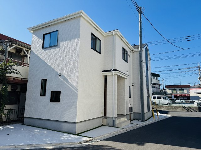 八王子市　上壱分方町　新築一戸建ての外観|～ZEH水準の省エネ住宅　全棟南向き・4LDK　豊かな暮らしを愉しめるお住まいです～