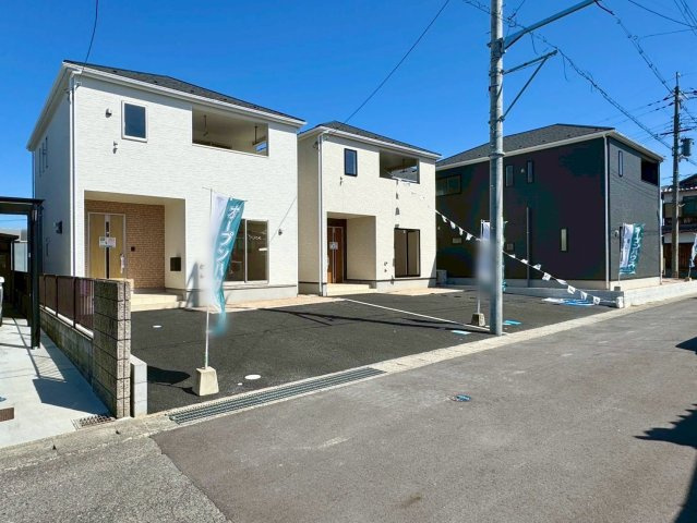 野洲市六条2号棟　新築戸建ての外観