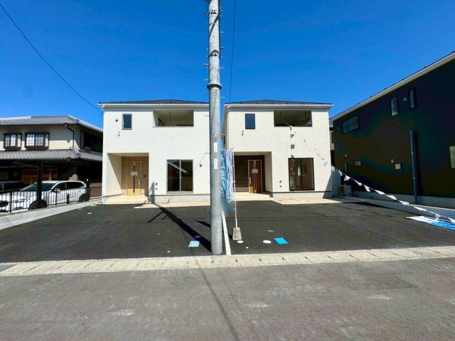 野洲市六条2号棟　新築戸建ての外観