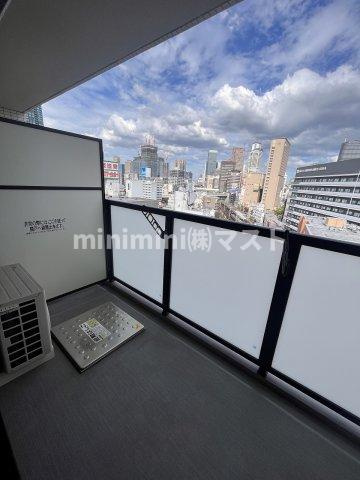 BPRレジデンス福島のバルコニー