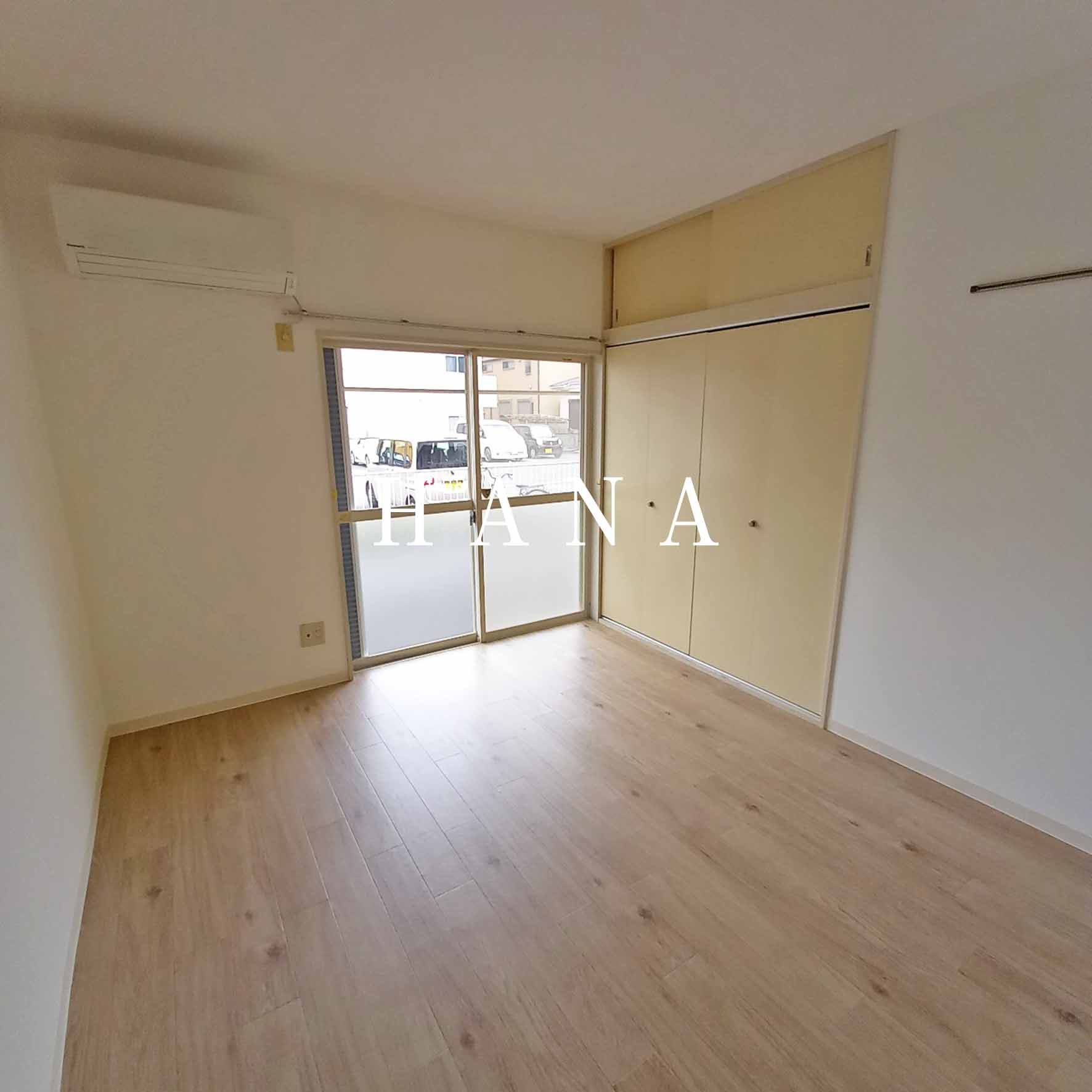 バンボハイツ弐号館の寝室