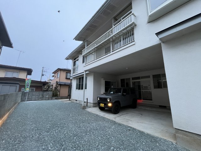 山形市下条町2丁目の駐車場|2/9撮影
車停めれました！
インナーガレージに早変わり！