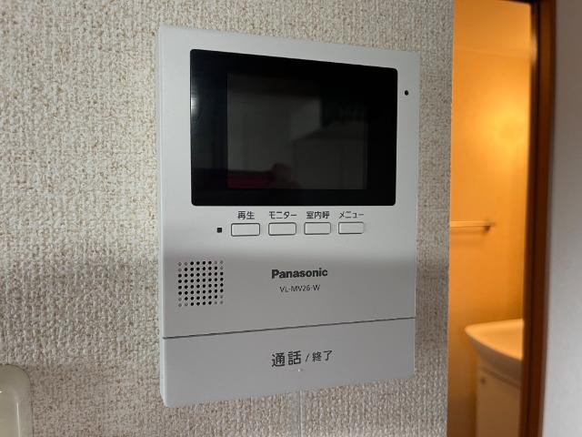 リバーグレイスの内装|カメラ付インターホン