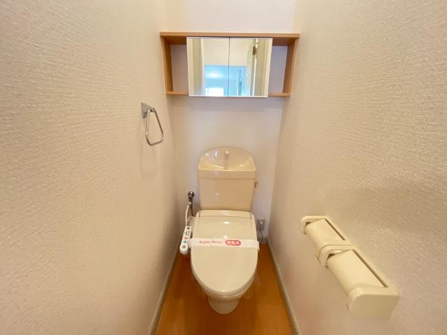 どんどんハウスⅡのトイレ|シャワー付トイレ