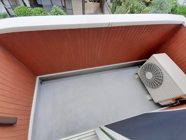 カーサ・セッテのバルコニー