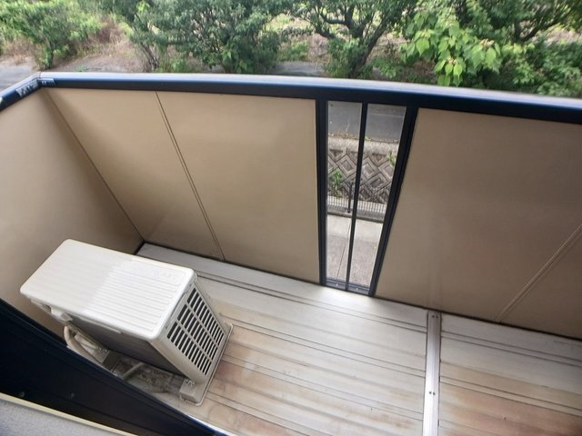 ソレアード本城Ａのバルコニー