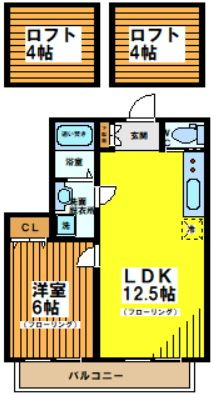 【間取り】 | フラットハナタキ