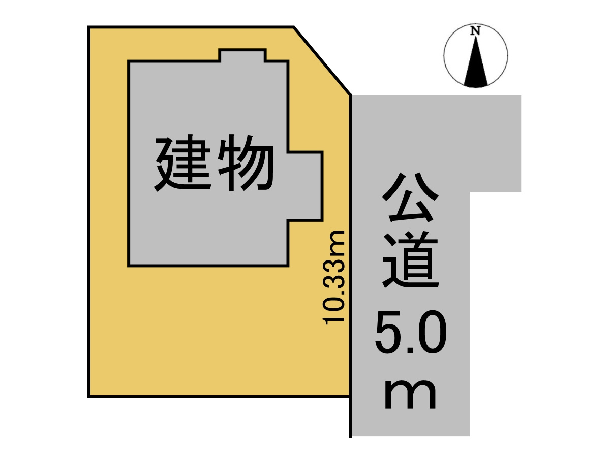 【商談中】中古戸建　瑞穂市別府　昭和62年築の区画図