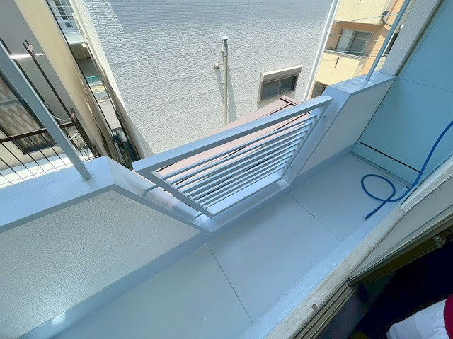 東淀川区西淡路5丁目　貸家のバルコニー