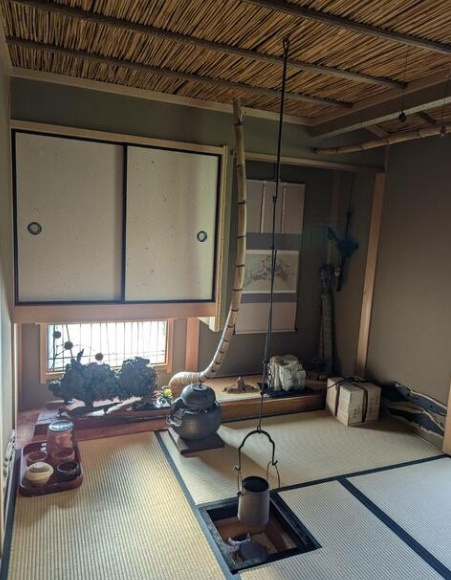 富田林市山手町茶室のある8LDKの家の和室