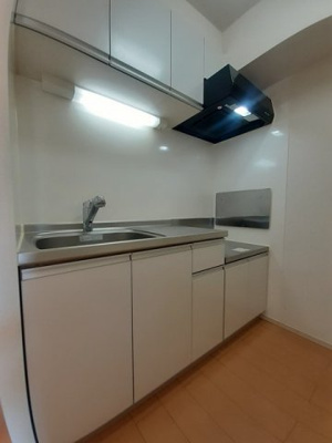 【キッチン】 | シトラスガーデン | コンパクトなキッチンで掃除もラクラク