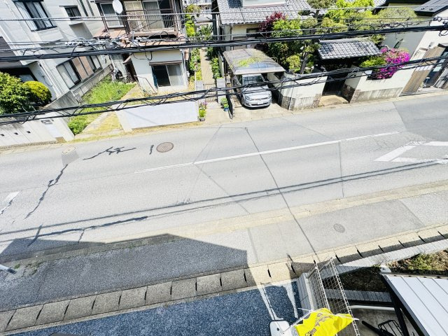 柏市豊四季新築戸建【豊小学校：1分】の展望|バルコニーより道路側眺望