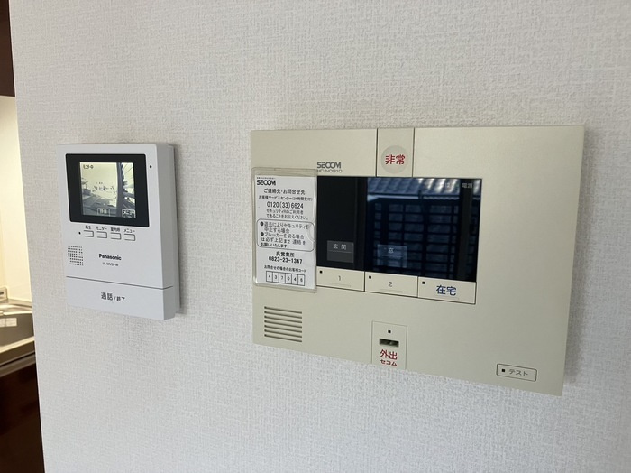 メルベーユ広Ⅱのセキュリティ