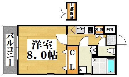 クレスティアステージア天神の間取り