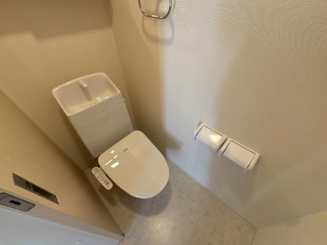神戸市東灘区西岡本６丁目のアパートのトイレ|トイレ