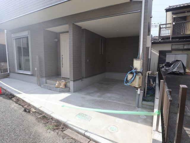 《仲介手数料無料》見沼区大字小深作682-1(全1戸)新築一戸建てサニータウンの駐車場|撮影日 2025年7月14日 16:15 晴れ