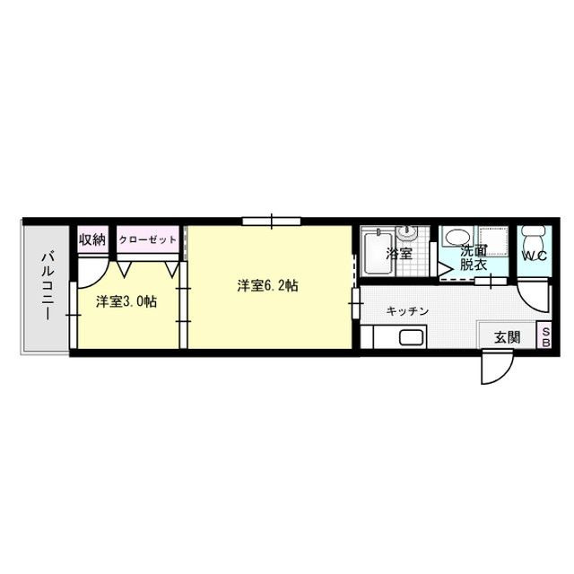 corindo六本松の間取り