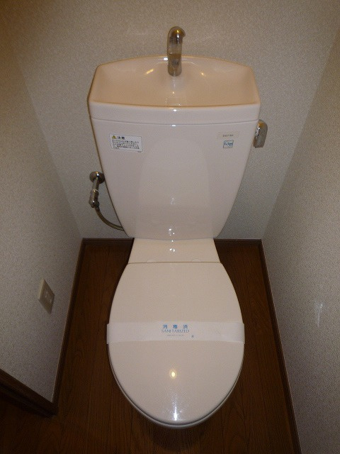 アムールハイツのトイレ|清潔感のあるトイレです