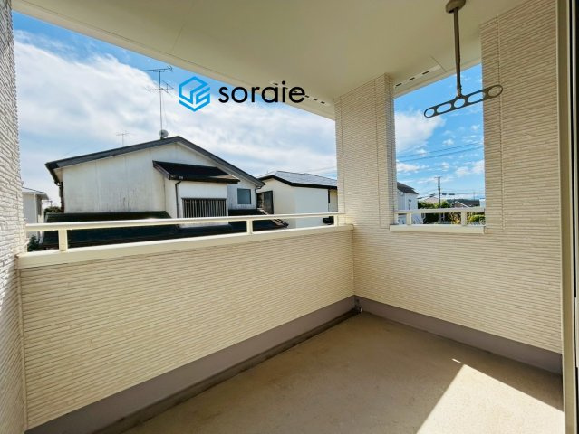 川越市的場全6棟のバルコニー|10/23　撮影
