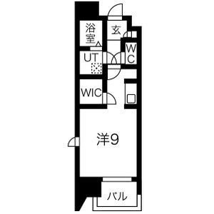 エクセレンシア天神の間取り