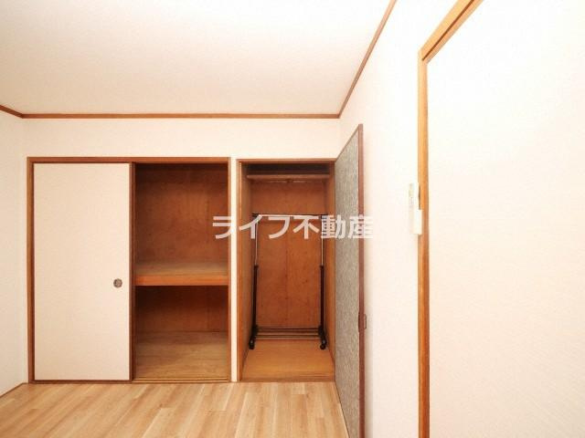 玉造クローバーハイツの収納|十分な収納スペースがあります