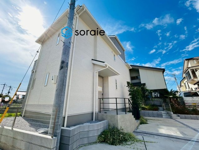 川越市的場全6棟の外観|10月23日撮影。