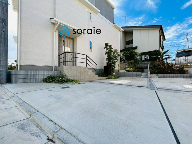 川越市的場全6棟の駐車場|10月23日撮影。