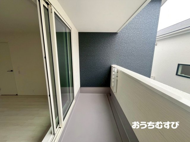 気噴町5丁目第1期(全2棟)のバルコニー