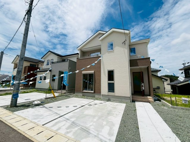 よかタウン／東区神園２丁目１期／２号棟の外観|駐車場は平置きで２台可能