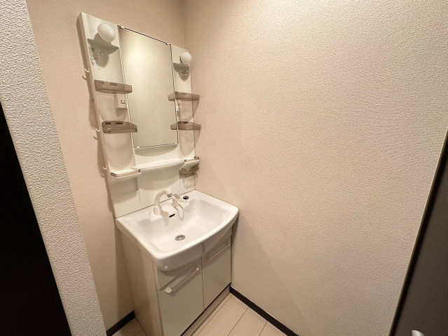 エルモス天神の洗面所