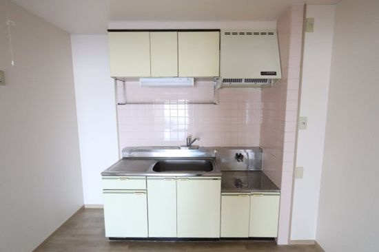 入場ハイツのキッチン|きれいなキッチンです