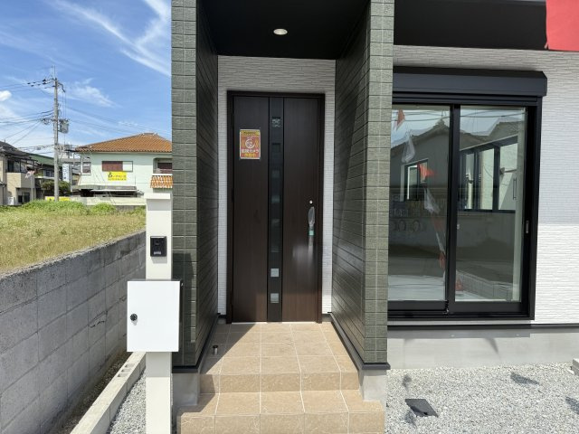 堺市東区中茶屋1期1号棟の玄関