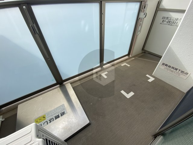 アトール永和のバルコニー