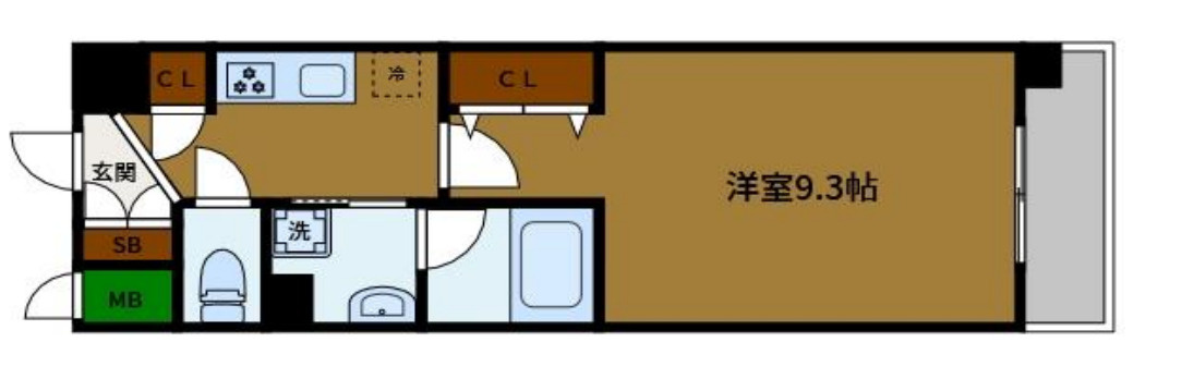 アトール永和の間取り