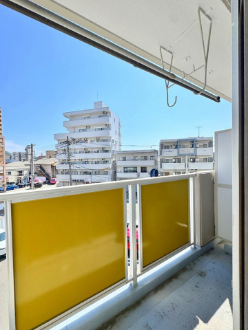 サンフラワー東雲のバルコニー