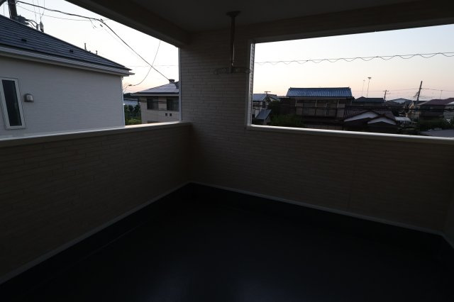 《仲介手数料無料》上尾市大字上尾下818-1新築一戸建てクレイドルガーデンのバルコニー|撮影日 2025年9月1日 18:20 晴れ