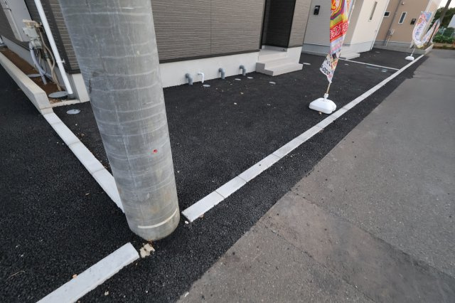 《仲介手数料無料》上尾市大字上尾下818-1(6号棟)新築一戸建てクレイドルガーデンの外観|撮影日 2025年9月1日 18:20 晴れ