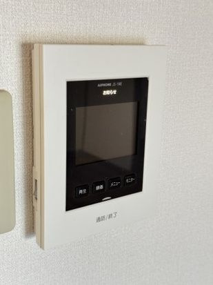 ハーバーグランドハイツ杉浦のセキュリティ|モニター付きインターホンです