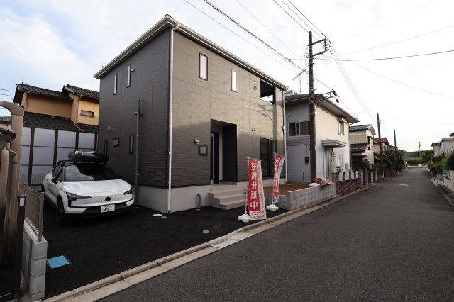 【外観】 | 《仲介手数料無料》岩槻区大字表慈恩寺1420-53(全1戸)新築一戸建てクレイドルガーデン | 撮影日 2025年9月18日 16:40 晴れ