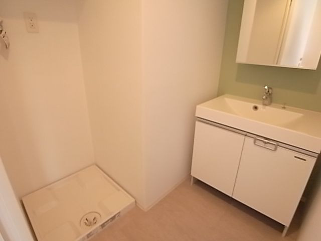 アガスティーア薬院の洗面所