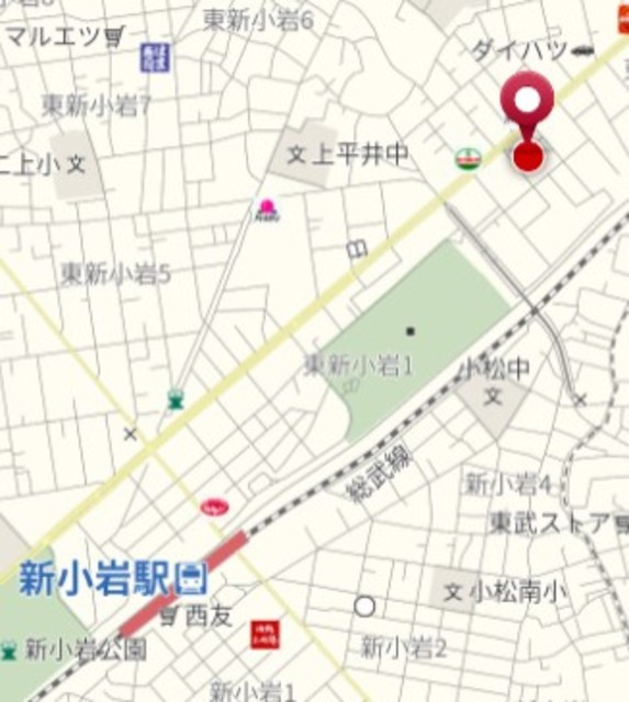 エクレールＢ棟の地図|★案内図★