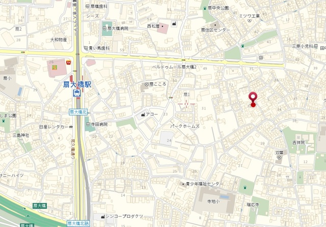 星谷ハイム五番館の地図|★案内図★