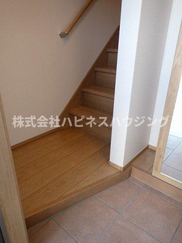 ボヌールメゾンAの玄関