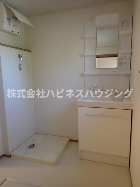 ボヌールメゾンAの独立洗面台