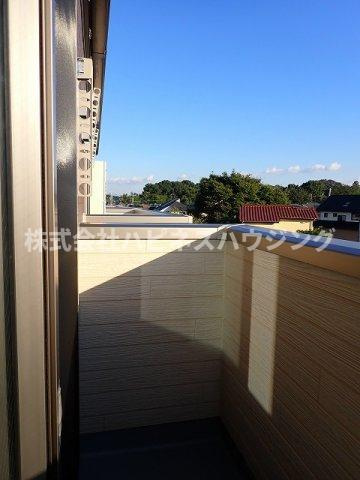 ボヌールメゾンAのバルコニー