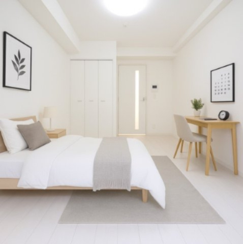 La Douceur梅田West　仲介手数料無料の居間・リビング|※CGで家具等を配置したもので家具等は含まれません。