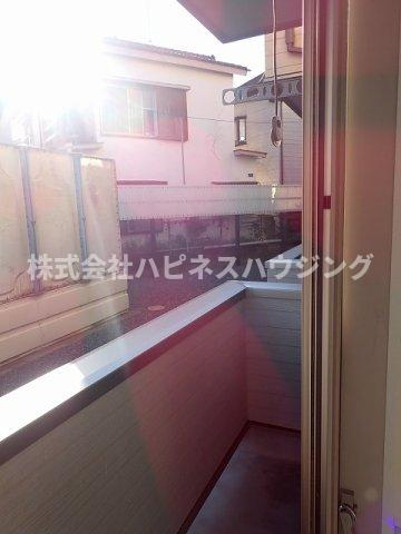 ボヌールメゾンAのバルコニー