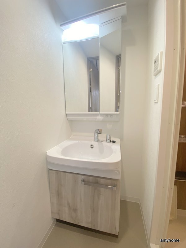 プレサンスOSAKA東成中本ハ―ヴィル　仲介手数料無料の洗面所